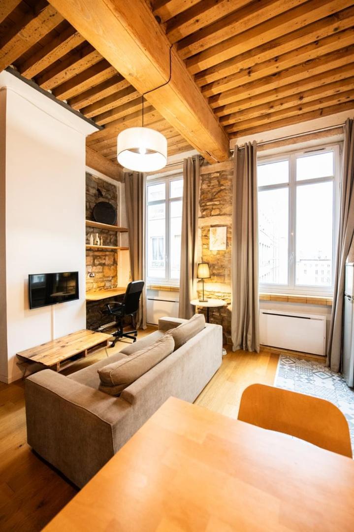 Le Petit Imbert - Studio Chaleureux Et Cozy Lyon Bagian luar foto